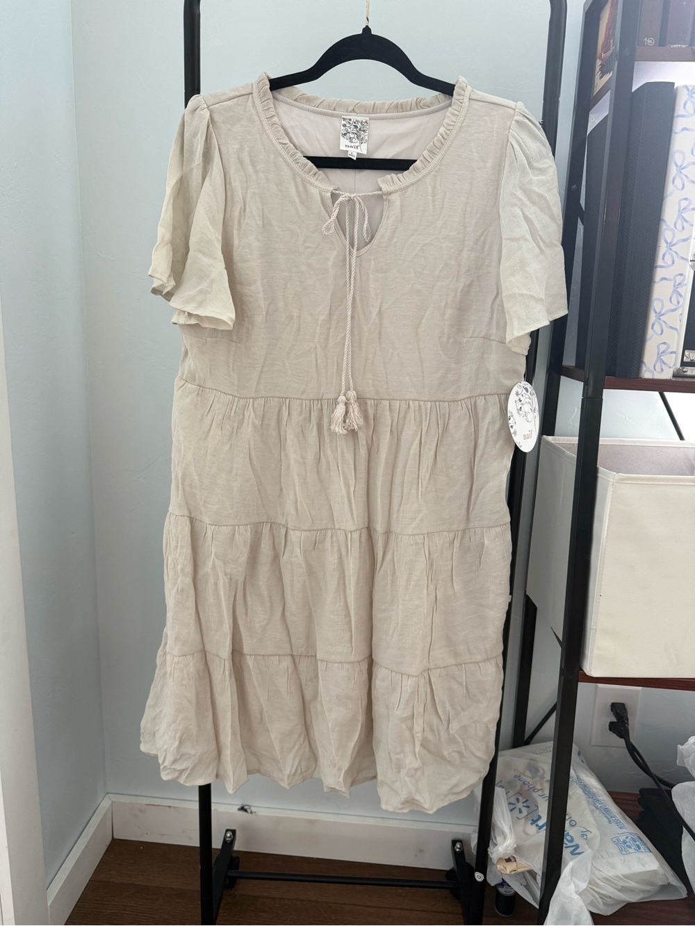 Cream Dress